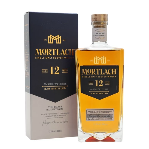 Mortlach 12 éves The Wee Witchie whisky (0,7L / 43,4%)