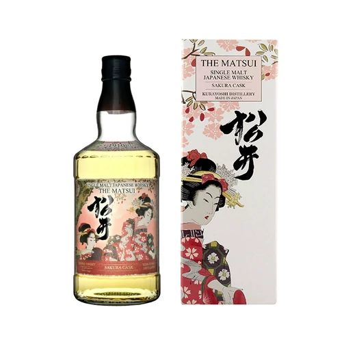 The Matsui Sakura Cask whisky DRS (0,7L / 48%)