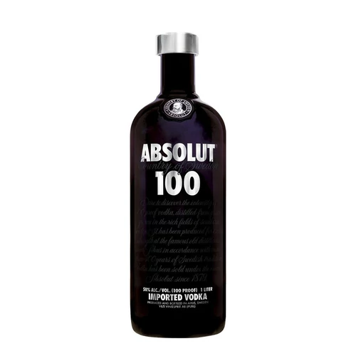 Absolut 100 vodka DRS (1L / 50%)