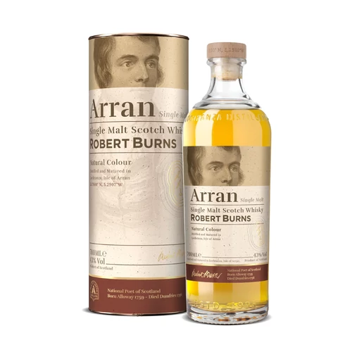 Arran Robert Burns Malt whisky DRS (0,7L / 43%)