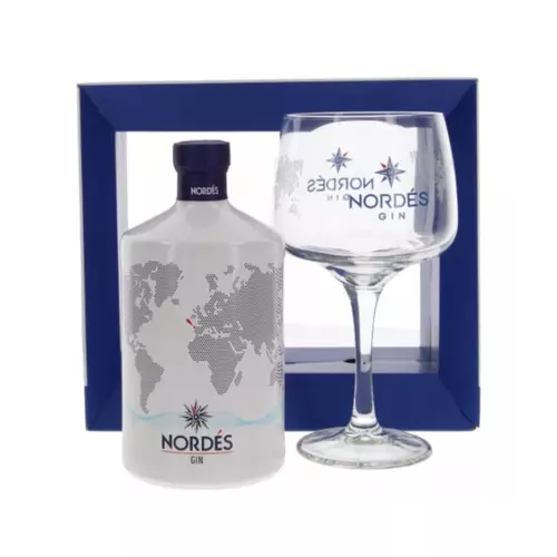 Nordes gin ajándékcsomag pohárral (0,7L / 40%)