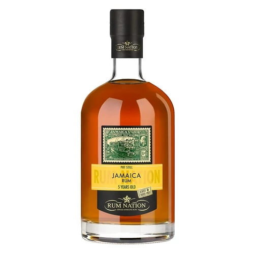 Rum Nation Jamaica Pot Still 5 éves rum DRS (0,7L / 50%)