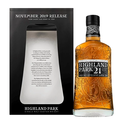 Highland Park 21 éves whisky (0,7L / 46%)