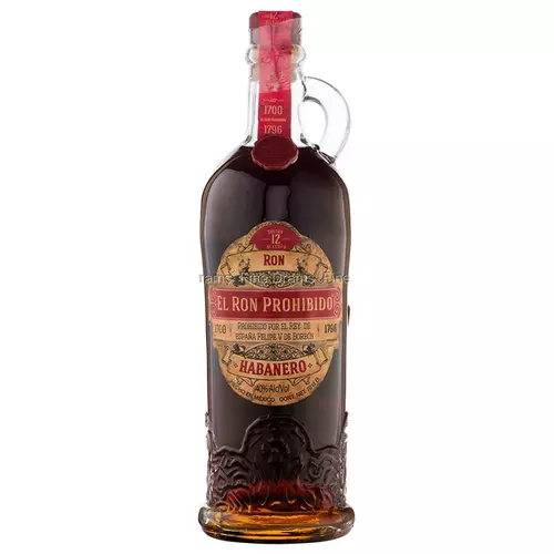 El Ron Prohibido Habanero 12 éves rum (0,7L / 40%)