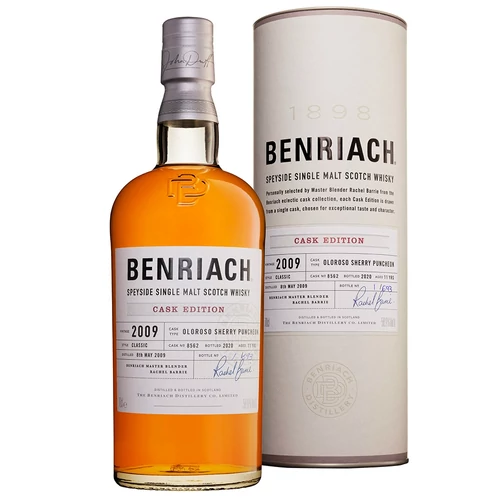 Benriach Cask Edition 2009 11 éves (Cask 8562) whisky (0,7L / 58,9%)