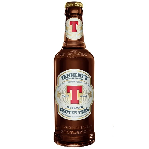 Tennents Gluten Free 1885 Lager DRS (0,33L / 5%)