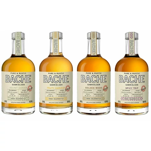 Bache-Gabrielsen cognac Pure&Rustic Set (4x0,35L / 42,45%)