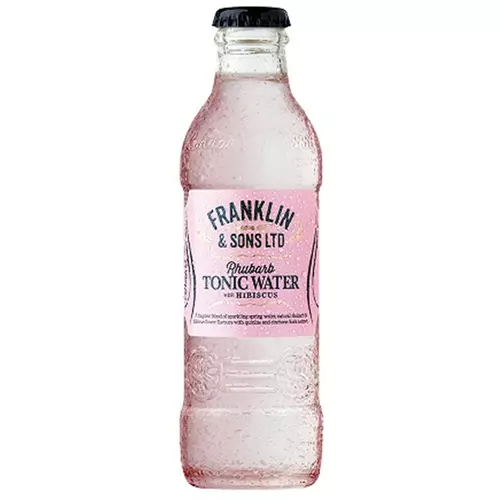 Franklin and Sons rebarbarás hibiszkuszos tonic (0,2L)