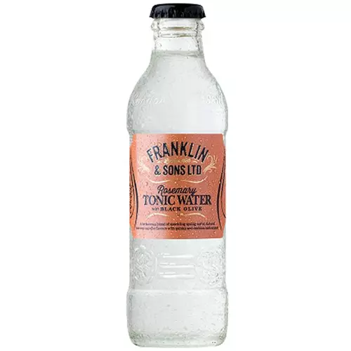 Franklin and Sons rozmaringos tonic fekete olivával (0,2L)