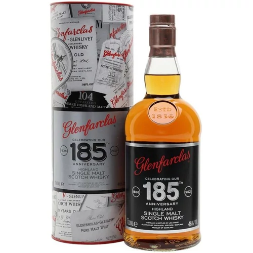 Glenfarclas 185th Anniversary Edition whisky (0,7L / 46%)
