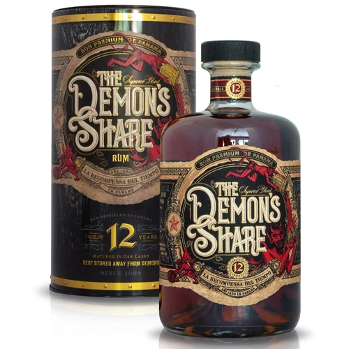 The Demons Share 12 éves rum díszdobozban DRS (0,7L / 41%)