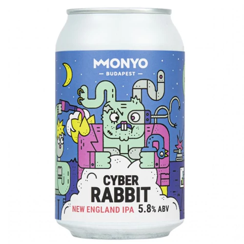 Monyo Cyber Rabbit NEIPA DRS (0,33L / 5,8%)