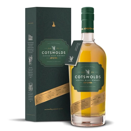 Cotswolds Peated Cask Single Malt whisky (0,7L / 60,4%)