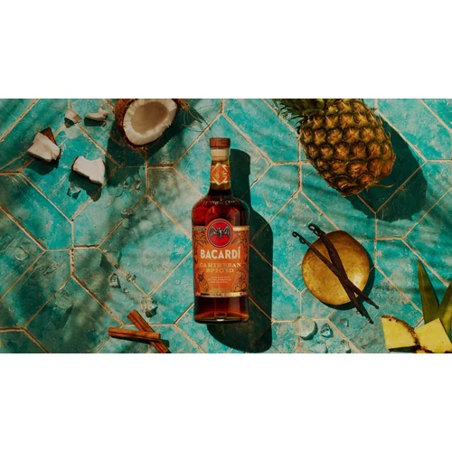 Bacardí Caribbean Spiced rum DRS (0,7L / 40%)