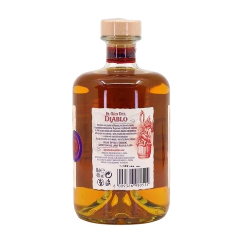 The Demons Share 3 éves rum díszdobozban 1 fémpohárral DRS (0,7L / 40%)