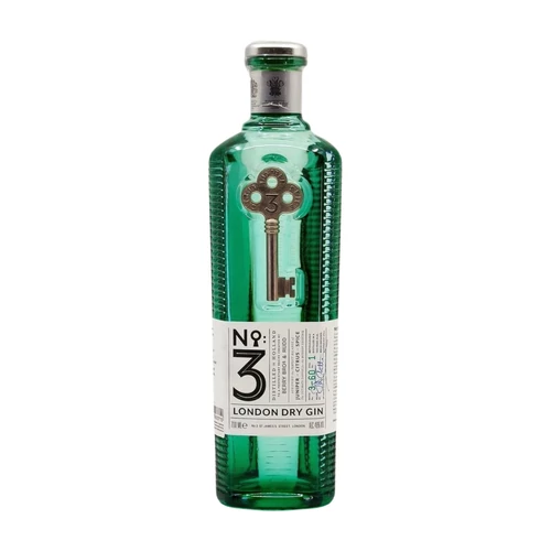 No.3 London Dry gin ajándékcsomag Highball pohárral DRS (0,7L / 46%)
