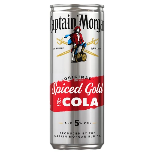 Captain Morgan&Cola RTD DRS (0,25L / 5%)