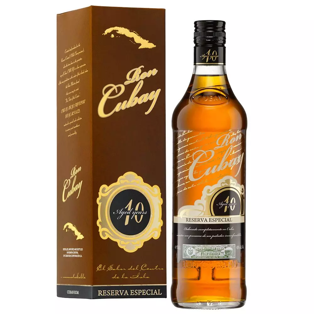 Ron Cubay Anejo Reserva Especial 10 éves rum (0,7L / 40%)