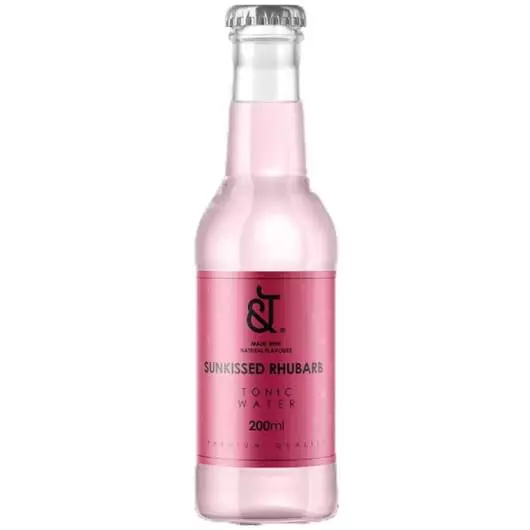 &T Sunkissed Rhubarb Tonic Water (0,2L)