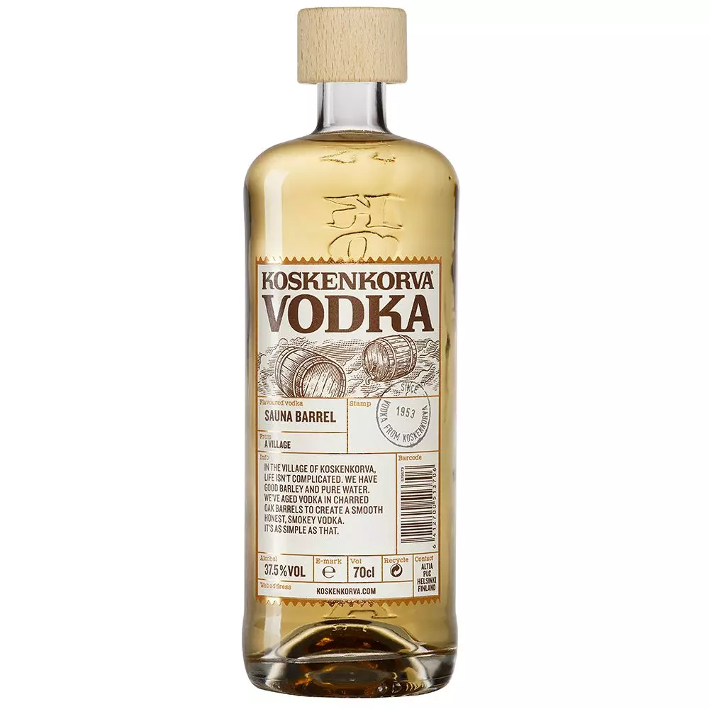 Koskenkorva Sauna Barrel vodka (0,7L / 37,5%)