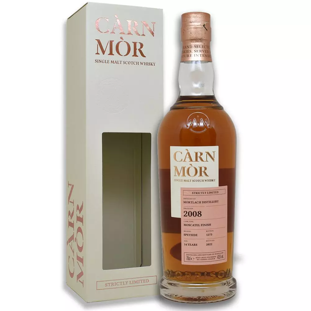 Mortlach 2008 14 éves Cárn Mór Strictly Limited (0,7L / 47,5%)