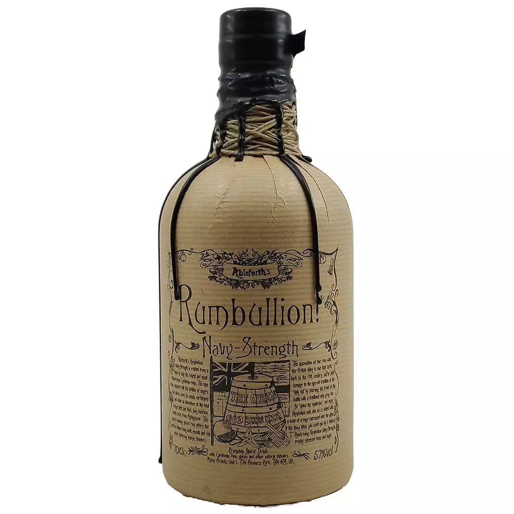 Ableforths Rumbullion! Navy Strength rum (0,7L / 57%)