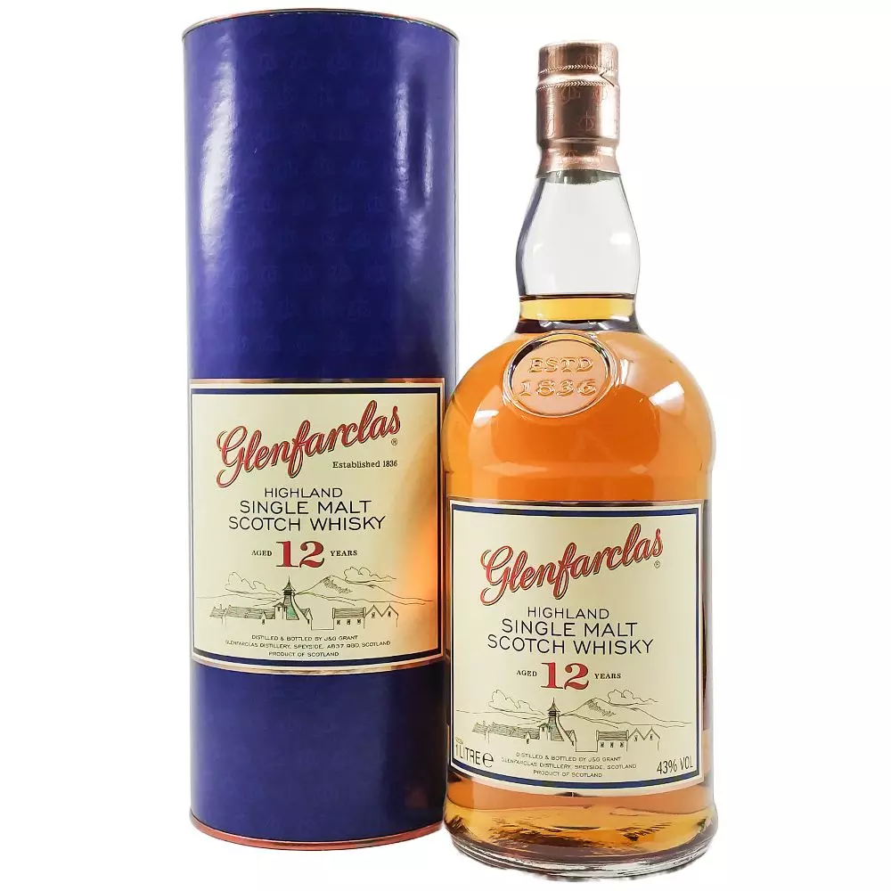 Glenfarclas 12 éves (1L / 43%)