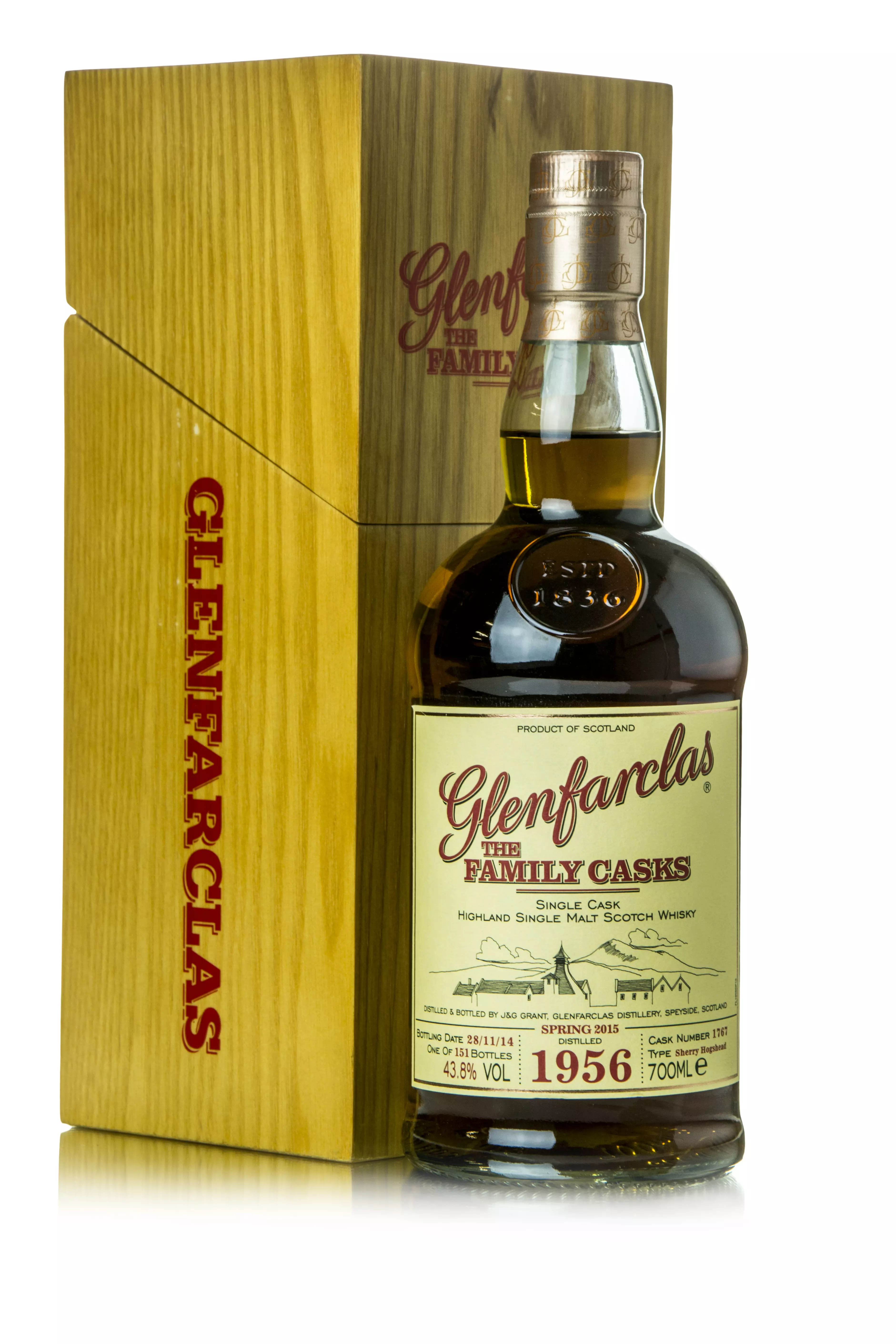 Glenfarclas Family Cask 1956 (0,7 l, 43,8%)