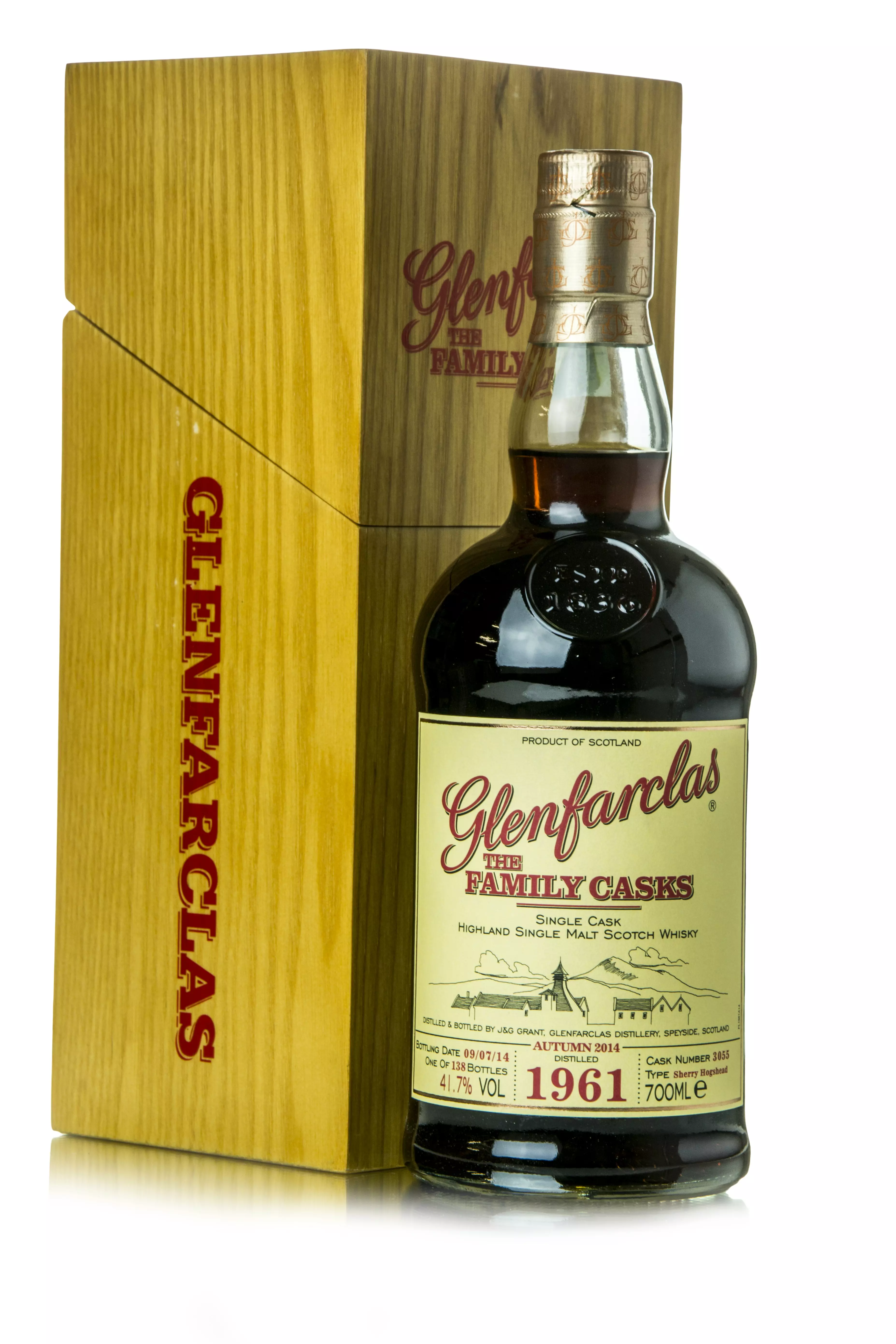 Glenfarclas Family Cask 1961 (0,7 l, 41,7%)