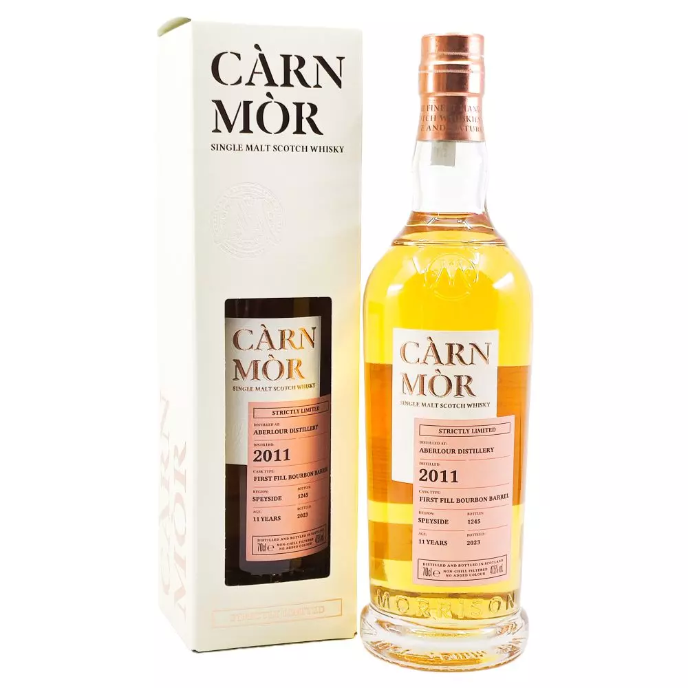 Aberlour 11 éves Cárn Mór Strictly Limited whisky (0,7L / 47,5%)