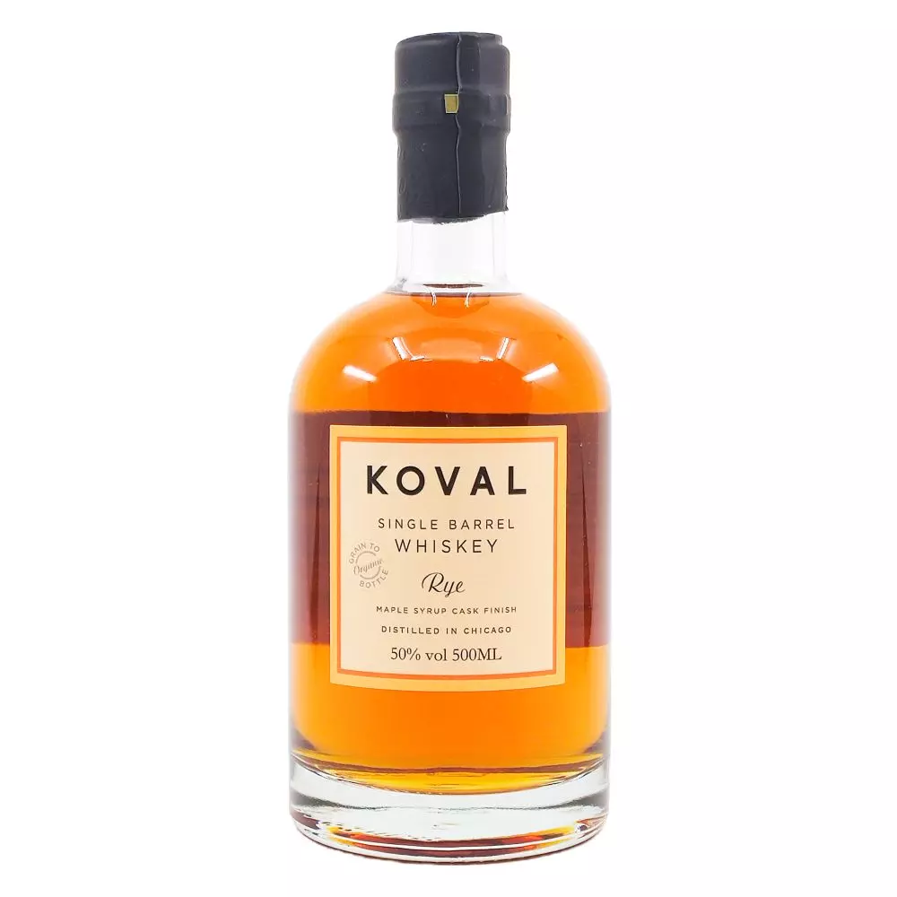 Koval Rye Single Barrel Maple Syrup Cask Finish (0,5L / 50%)