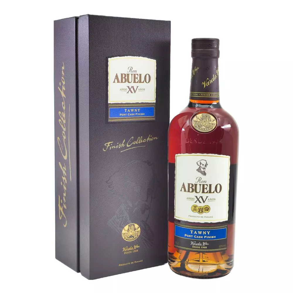 Abuelo XV YO Tawny port cask finish rum (0,7L / 40%)