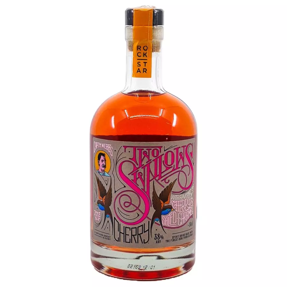 Rockstar Two Swallows Spice Cherry & Salted Caramel rum (0,5L / 38%)