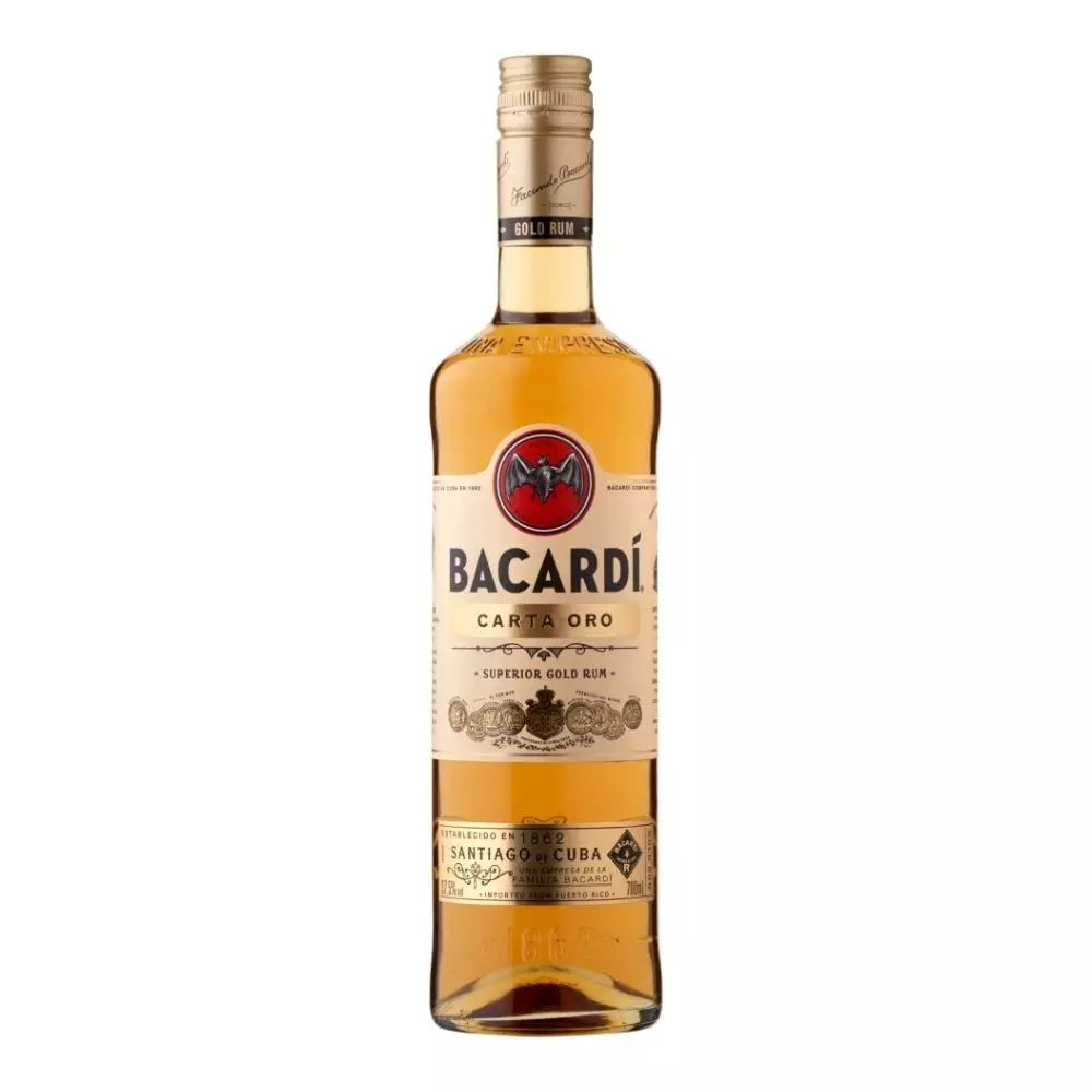 Bacardi Carta Oro /Gold/ rum (0,7L / 37,5%)