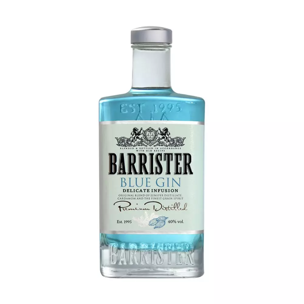 Barrister Kék gin (0,7L / 40%)