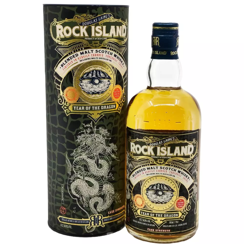Rock Island Year of the Dragon whisky (0,7L / 54,8%)