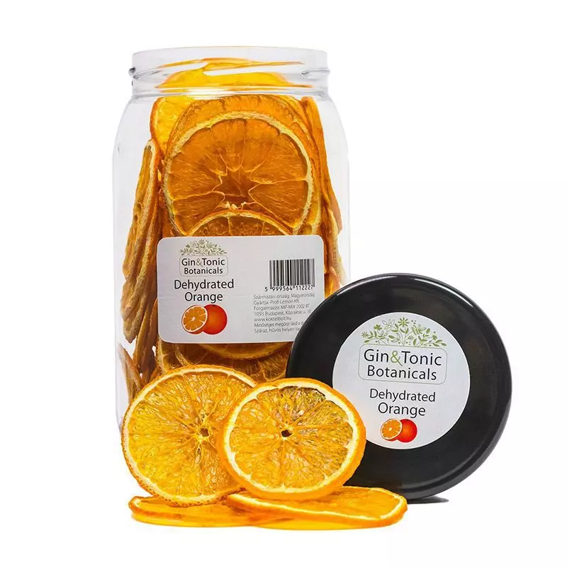 G&T Botanicals Szárított Narancskarikák nagy tégelyes (120g)