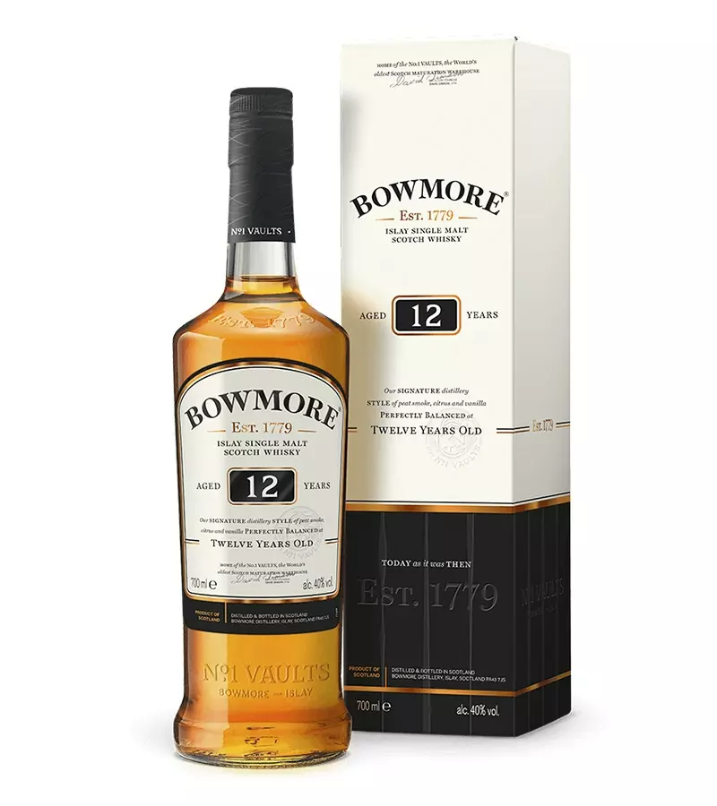 Bowmore 12 éves (0,7L / 40%)