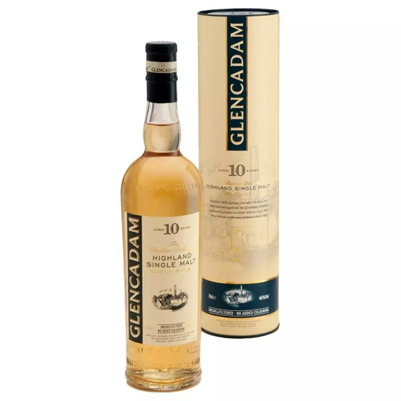 Glencadam 10 éves (0,7L / 46%)