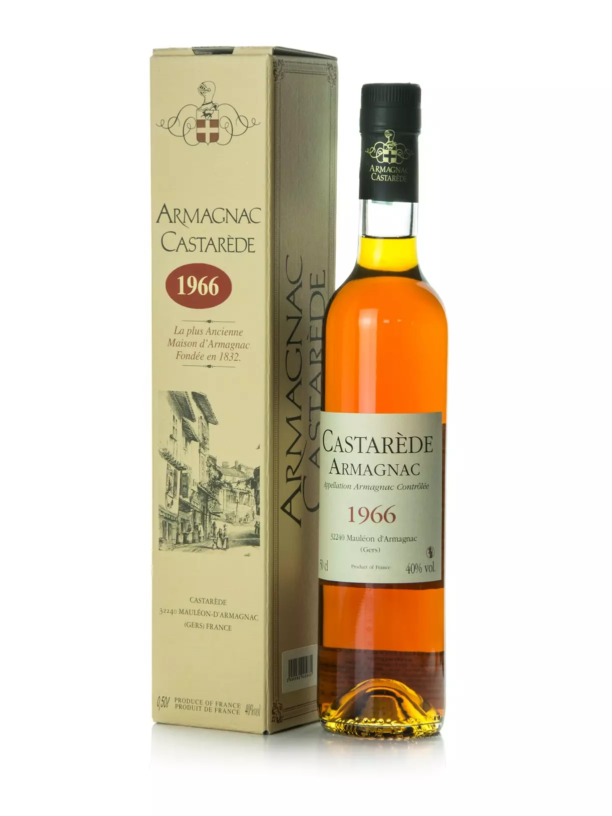 Armagnac Castaréde 1966 (0,5L / 40%)