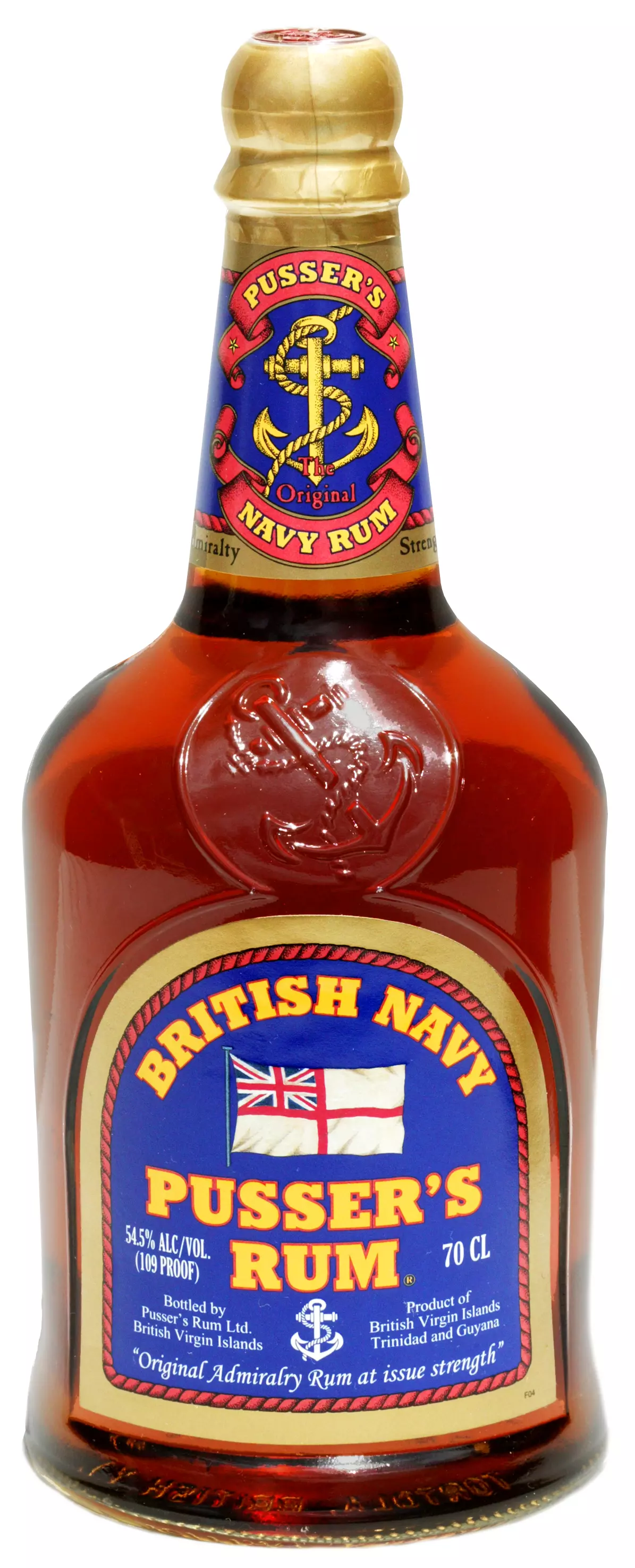 Pussers Gunpowder Proof British Navy rum (0,7L / 54,5%)