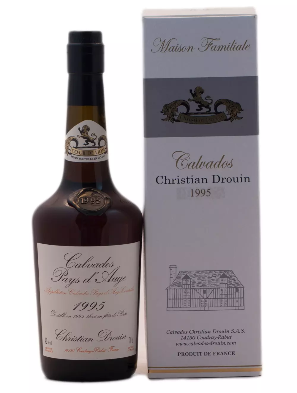 Christian Drouin calvados 1995 (0,7L / 42%)