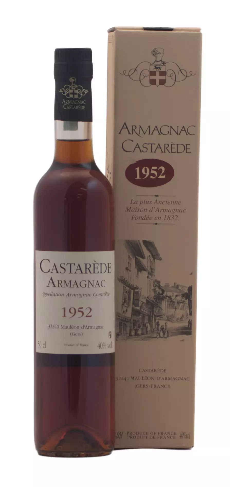 Armagnac Castaréde 1952 (0,5L / 40%)