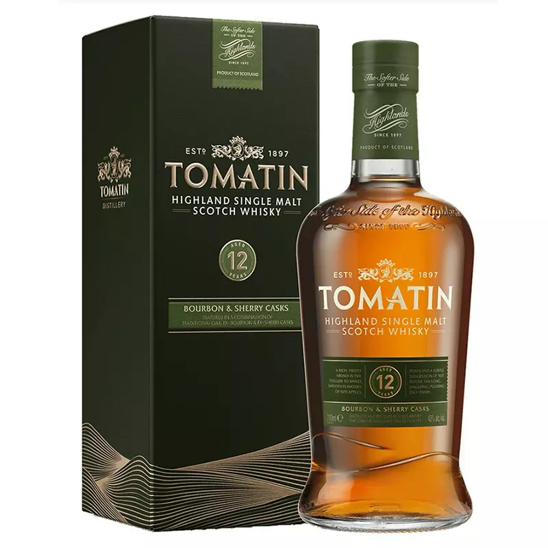 Tomatin 12 éves (0,7L / 43%)