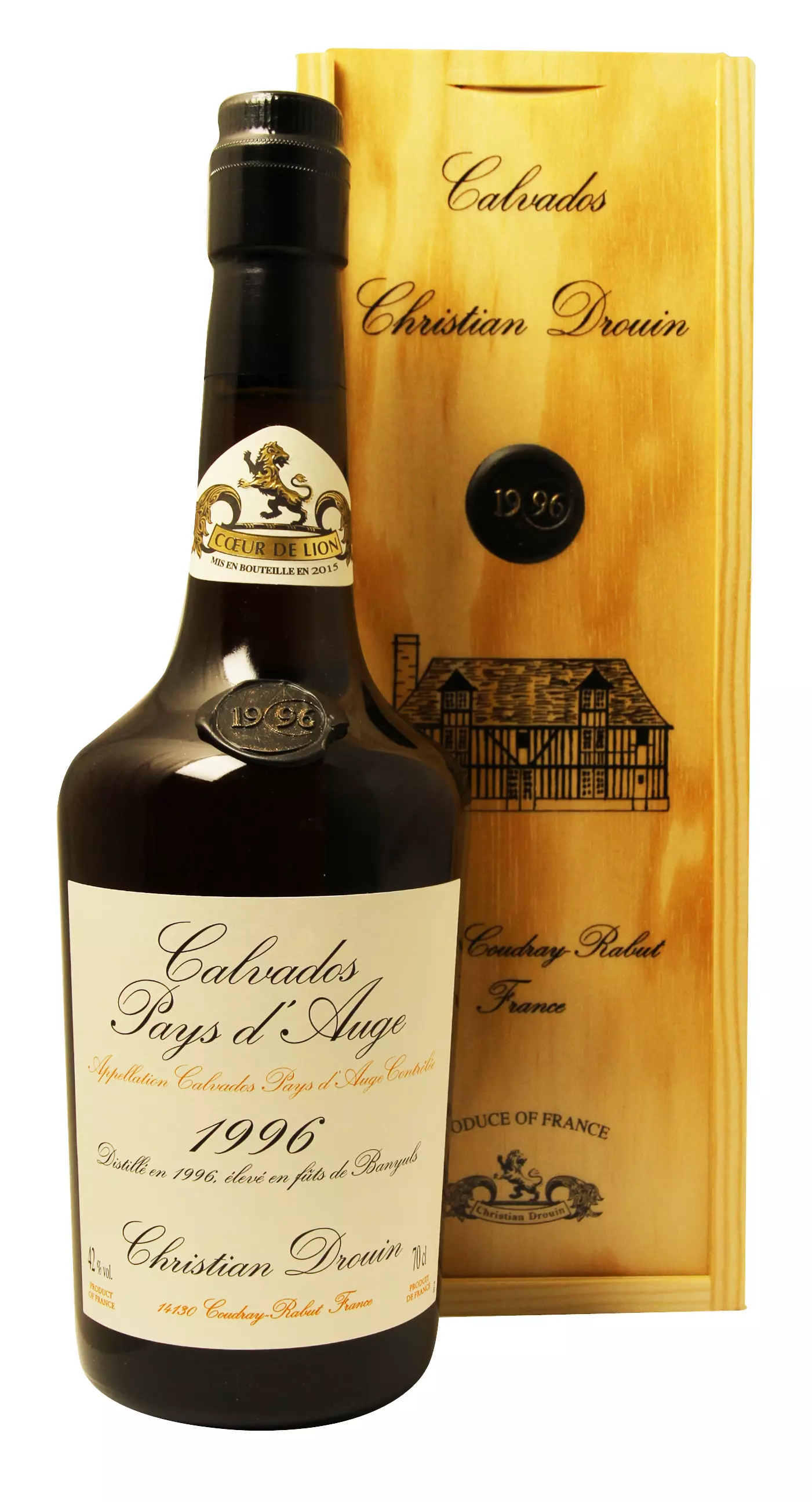 Calvados Christian Drouin 1996 (0,7 l, 42%)