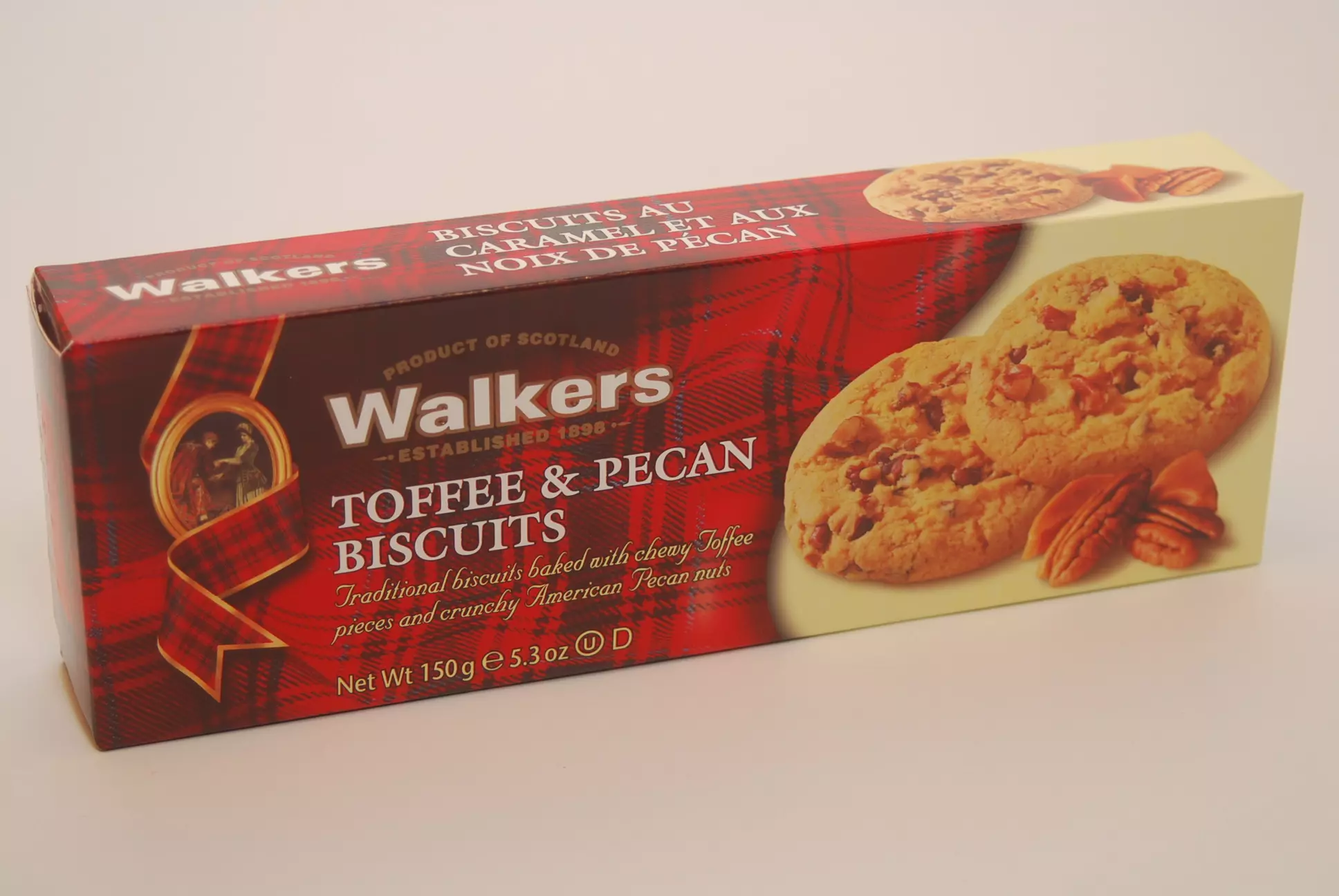 Walkers Keksz - karamell és pecan dió