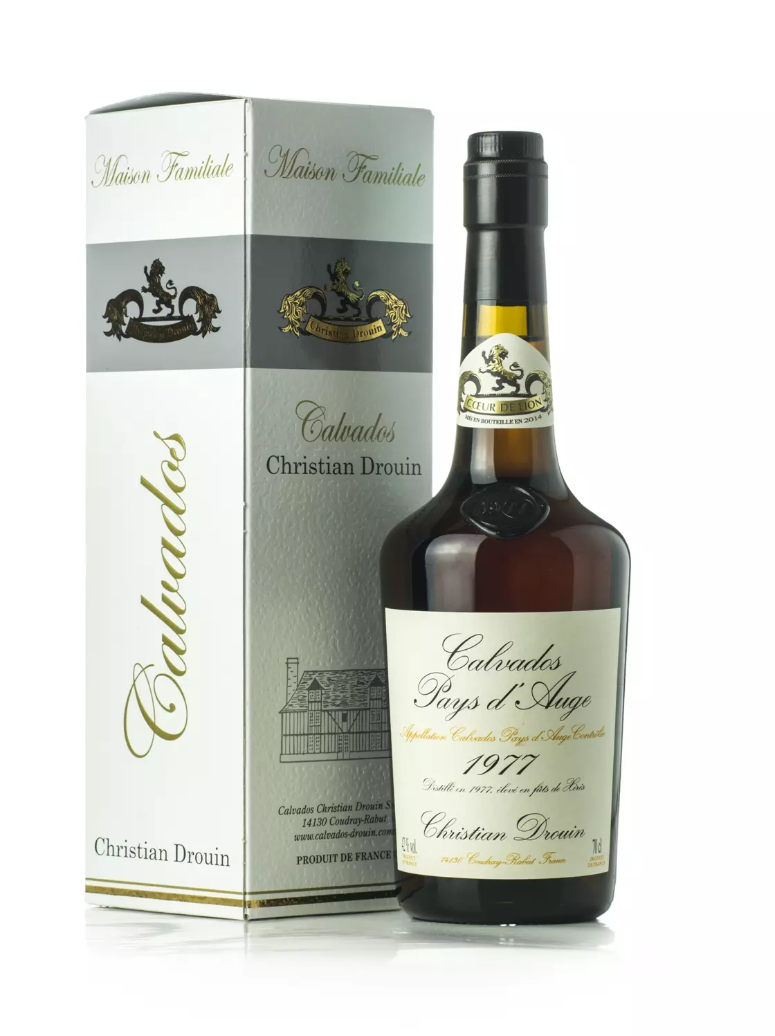 Calvados Christian Drouin 1977 (0,7 l, 42%)