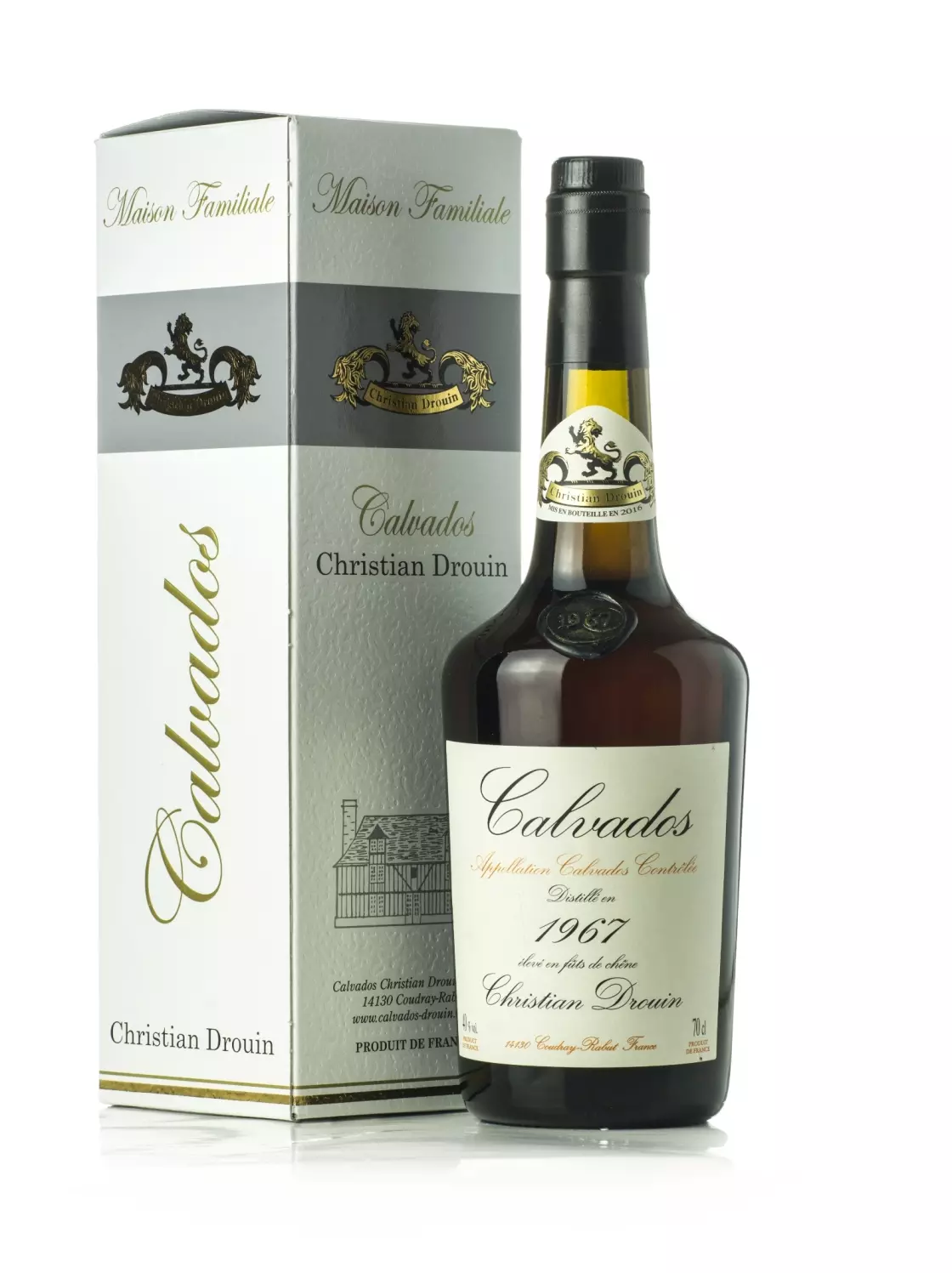 Calvados Christian Drouin 1967 (0,7 l, 40%)