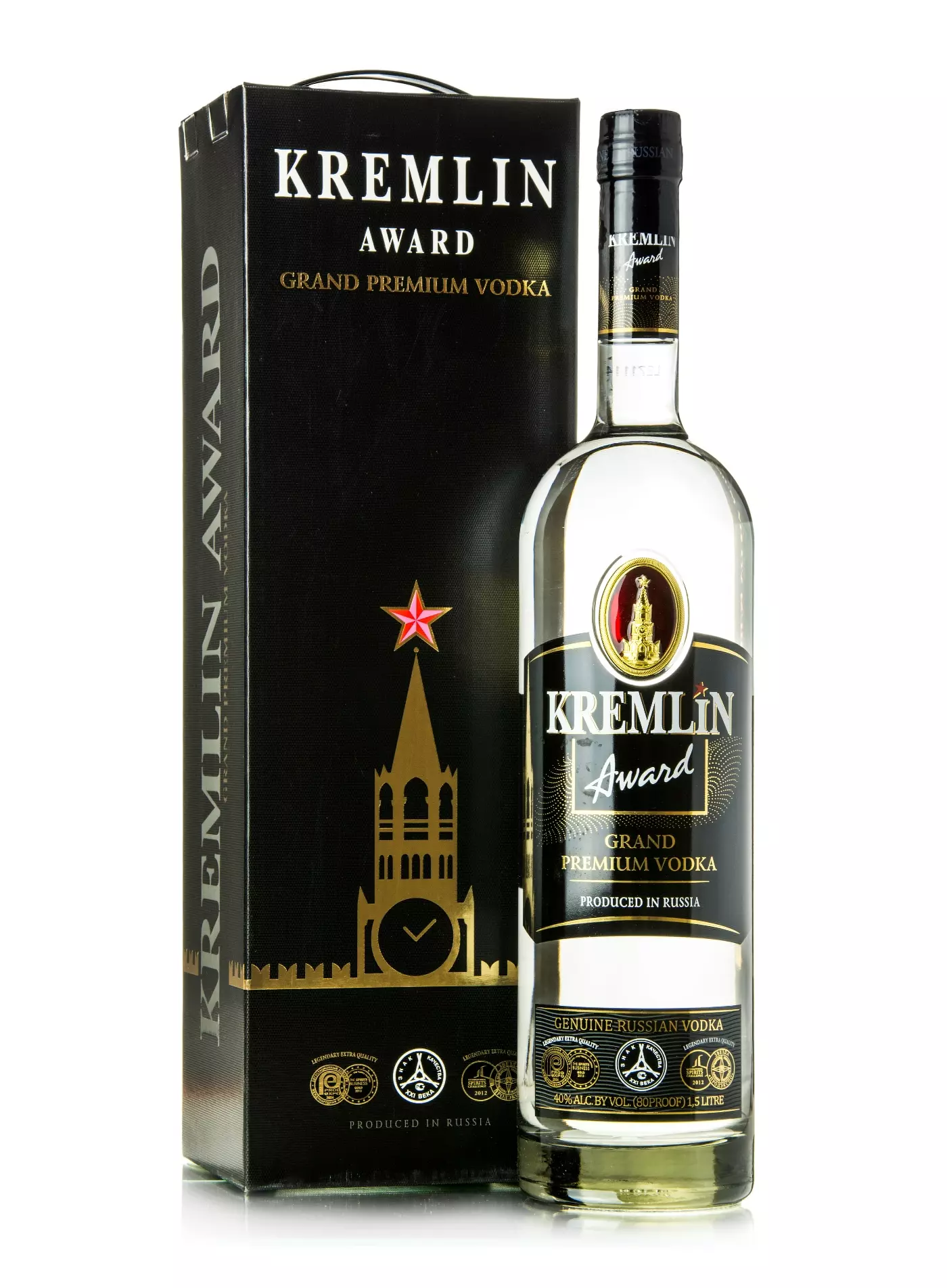 Kremlin Award Grand Premium vodka (1,5L / 40%)