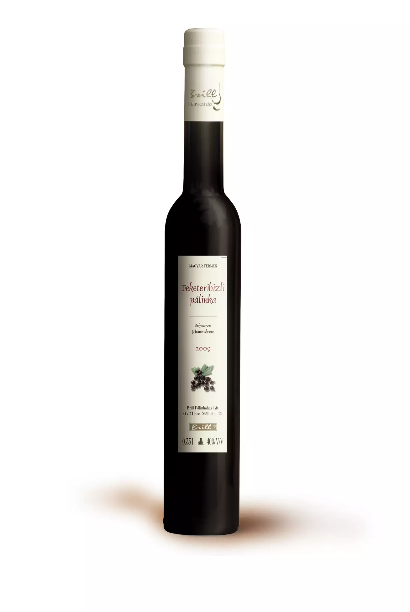 Brill Feketeribizli pálinka (0,35L / 40%)